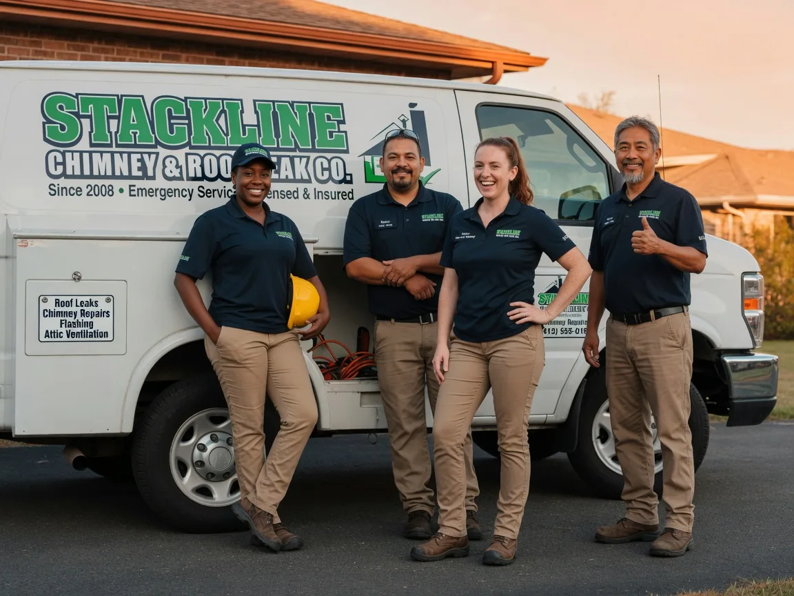 Chimney flashing repair company in Mount Morris, MI